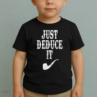 Just Deduce It Funny Retro Toddler T-Shirt thumb 2