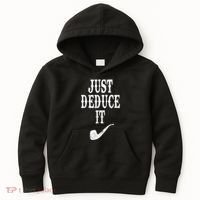 Just Deduce It Funny Retro Kids Hoodie thumb 0