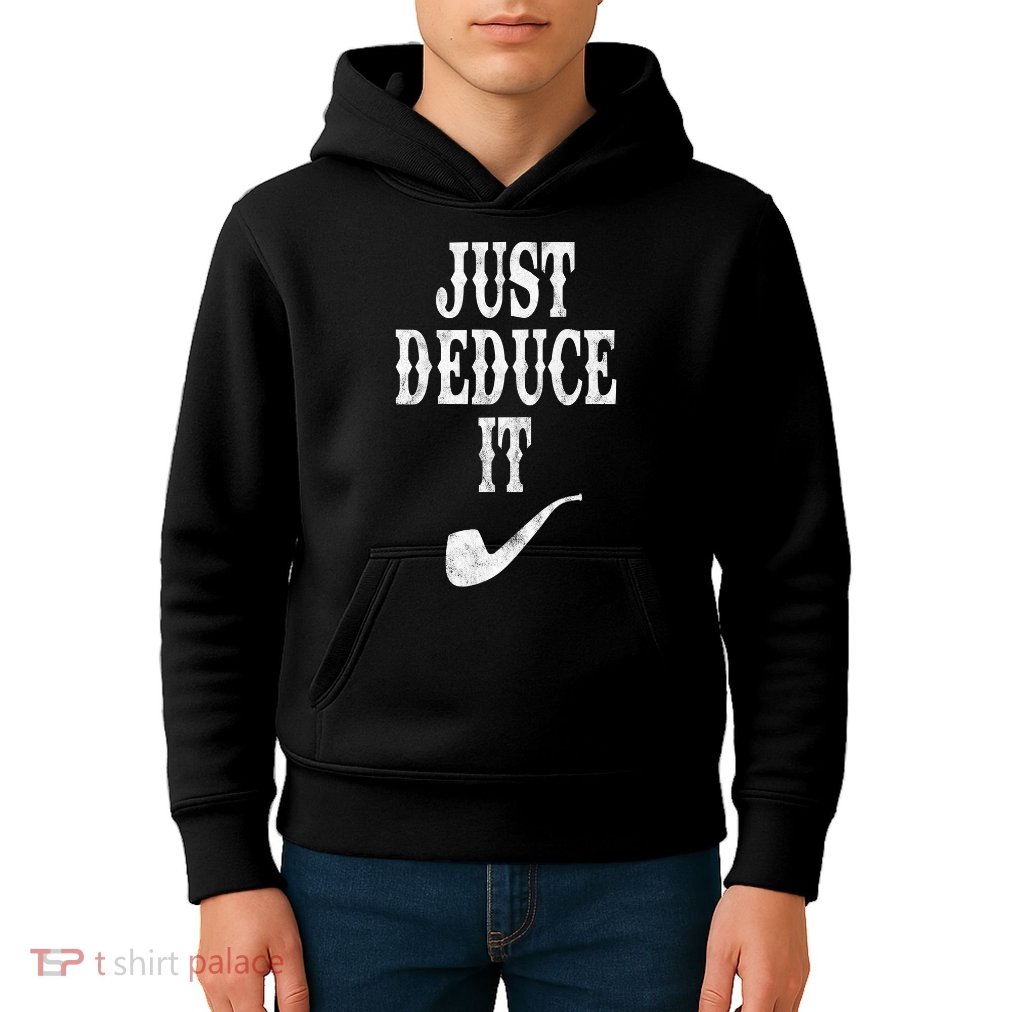 Just Deduce It Funny Retro Kids Hoodie