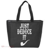 Just Deduce It Funny Retro Tote Bag thumb 0