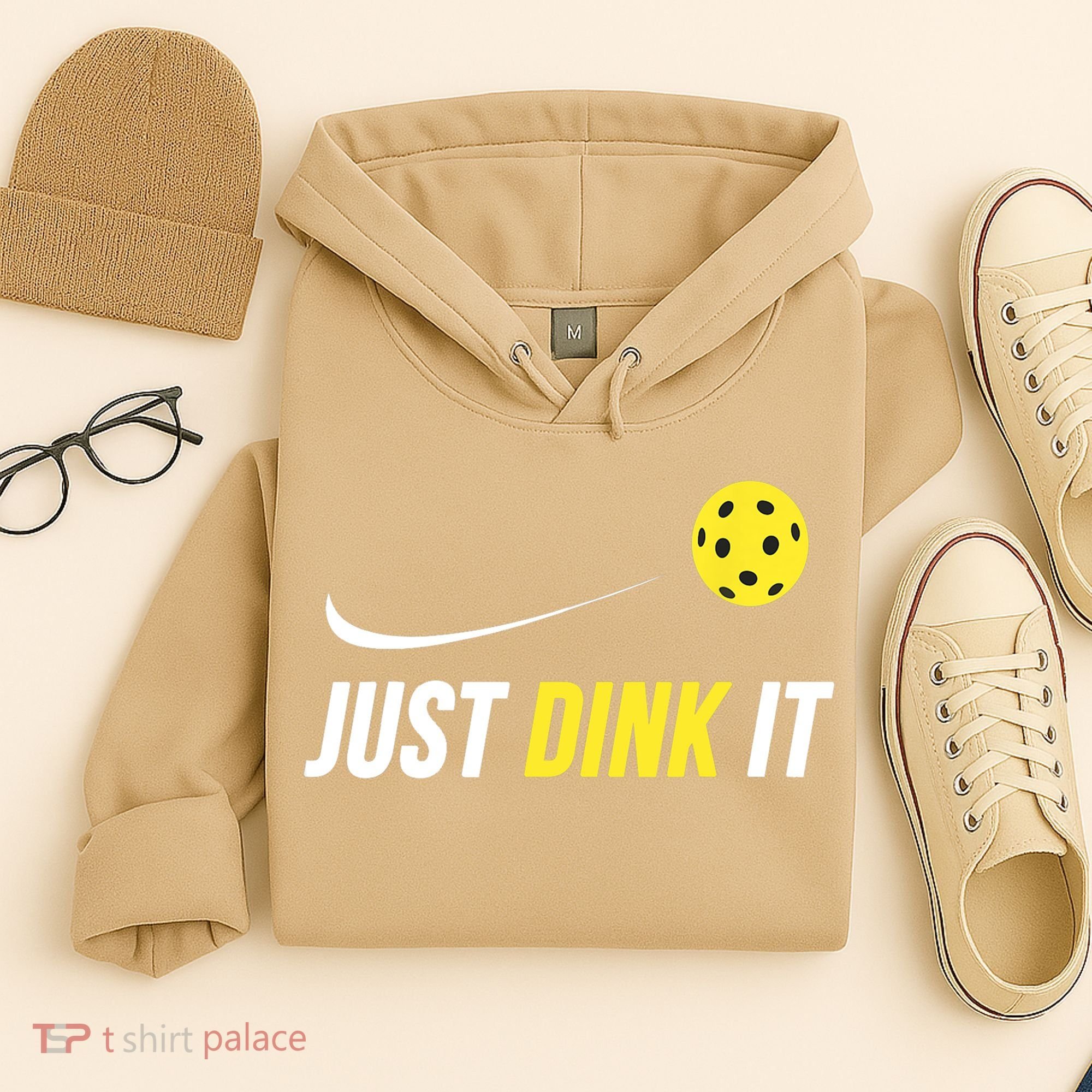 Just Dink It Funny Pickleball T Hoodie