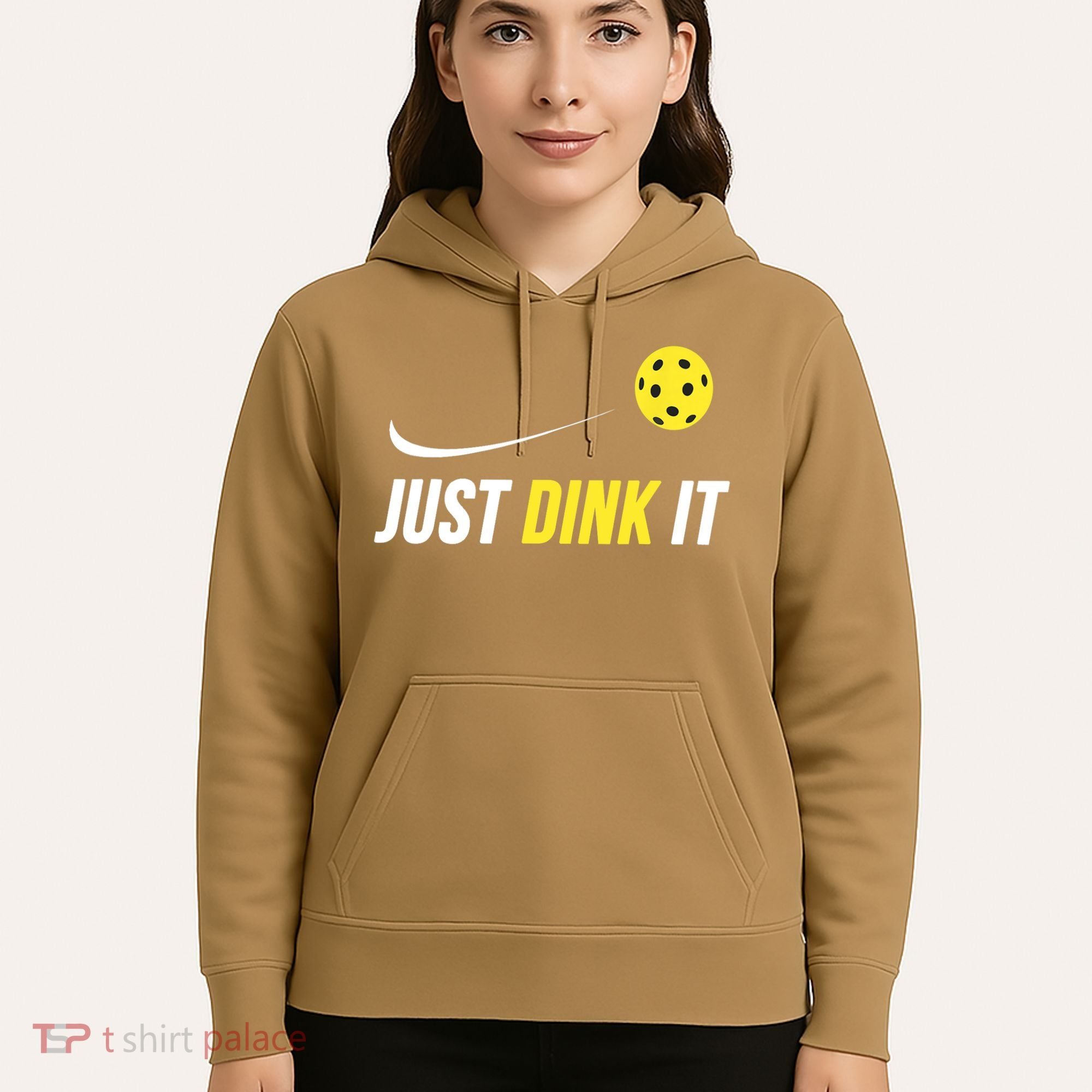 Just Dink It Funny Pickleball T Hoodie