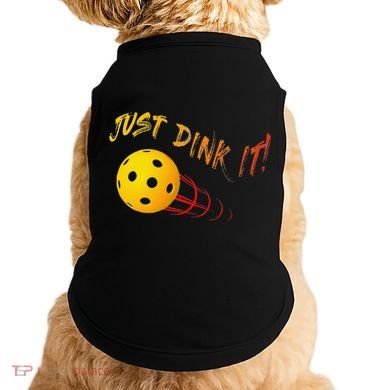 Just Dink It Funny Pickleball Doggie Tank