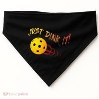 Just Dink It Funny Pickleball USA-Made Doggie Bandana thumb 0