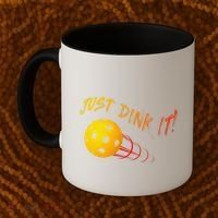 Just Dink It Funny Pickleball Coffee Mug thumb 2