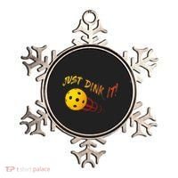 Just Dink It Funny Pickleball Ornament thumb 0