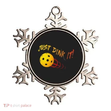 Just Dink It Funny Pickleball Ornament