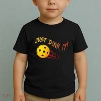 Just Dink It Funny Pickleball Toddler T-Shirt thumb 2