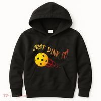 Just Dink It Funny Pickleball Kids Hoodie thumb 0