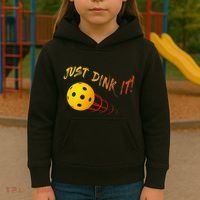 Just Dink It Funny Pickleball Kids Hoodie thumb 3