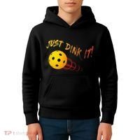 Just Dink It Funny Pickleball Kids Hoodie thumb 4