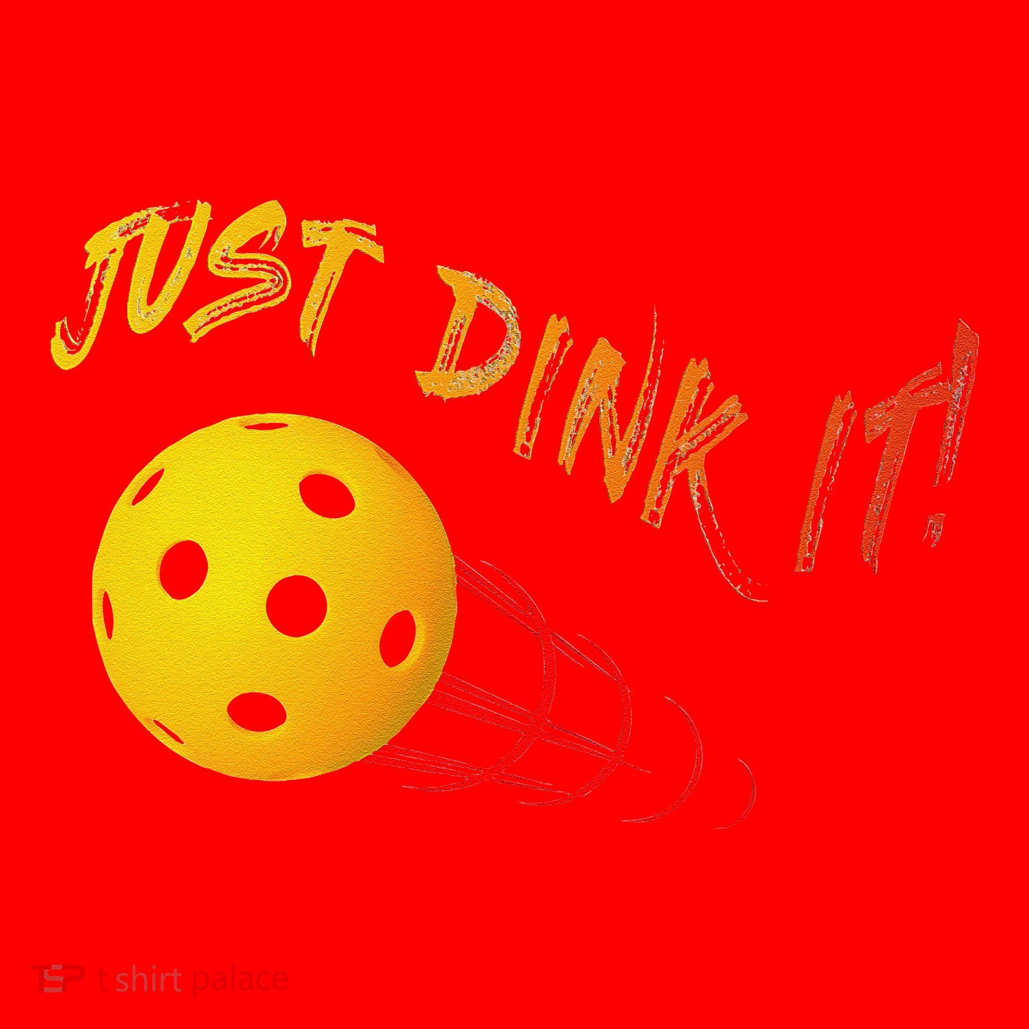 Just Dink It Funny Pickleball Santa Hat