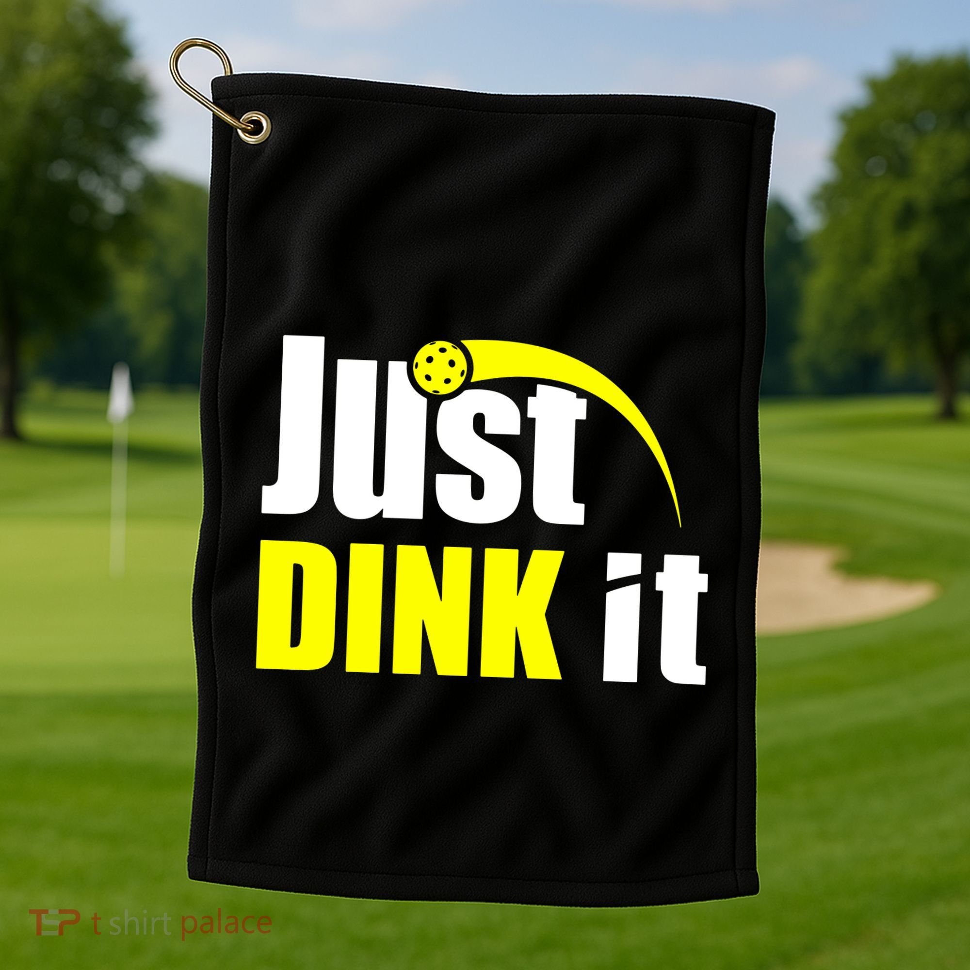 Just Dink It Golf Towel