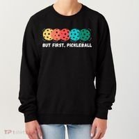 Just Dink It Funny Pickleball Pickle Ball Women's Sweatshirt thumb 0