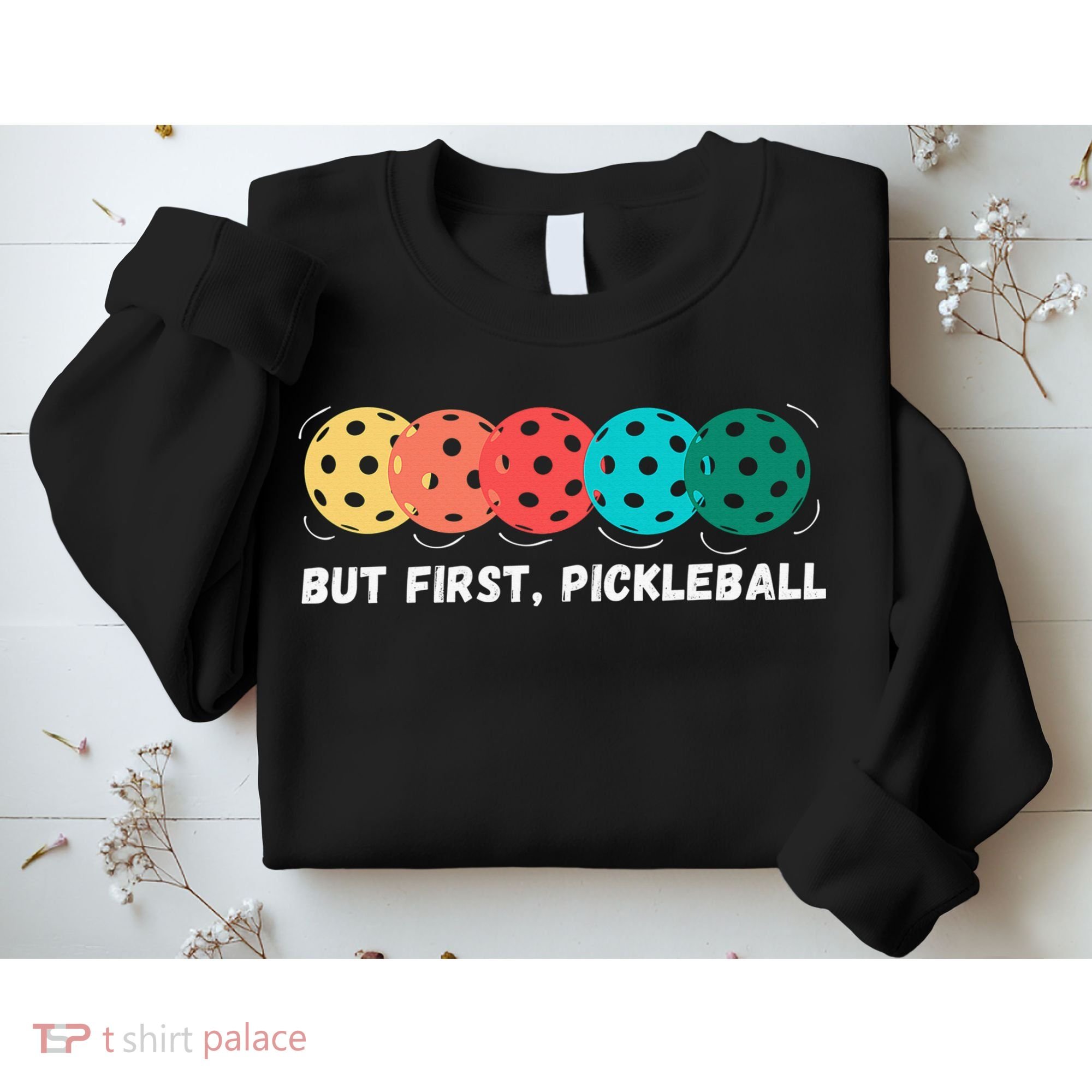 Just Dink It Funny Pickleball Pickle Ball Sweatshirt