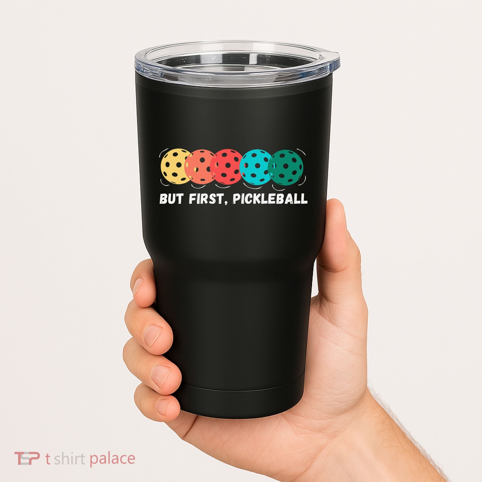 Just Dink It Funny Pickleball Pickle Ball Tumbler