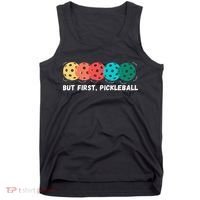 Just Dink It Funny Pickleball Pickle Ball Tank Top thumb 0