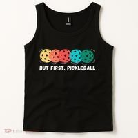 Just Dink It Funny Pickleball Pickle Ball Tank Top thumb 2