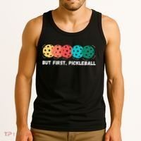Just Dink It Funny Pickleball Pickle Ball Tank Top thumb 3