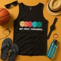 Just Dink It Funny Pickleball Pickle Ball Tank Top thumb 4