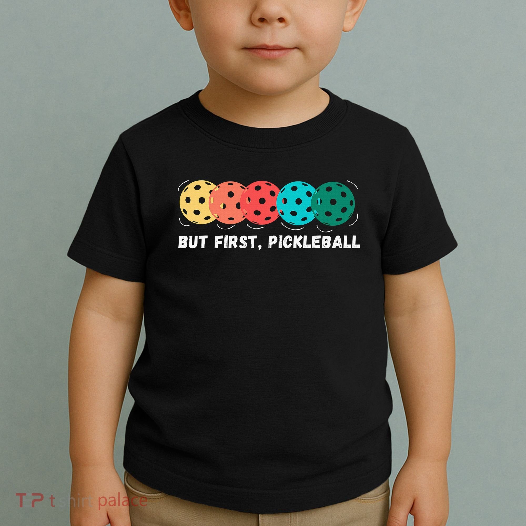 Just Dink It Funny Pickleball Pickle Ball Toddler T-Shirt
