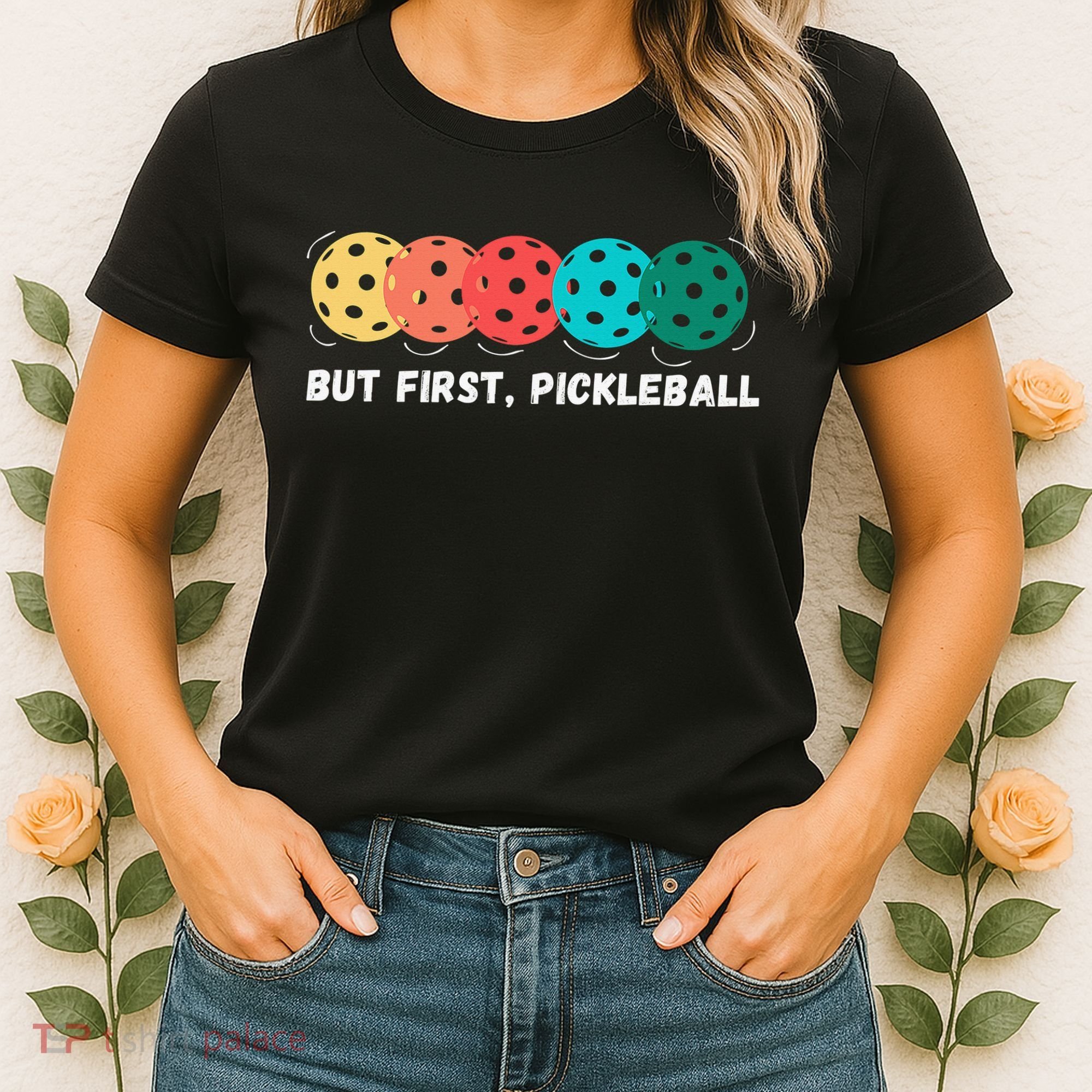 Just Dink It Funny Pickleball Pickle Ball Women's T-Shirt