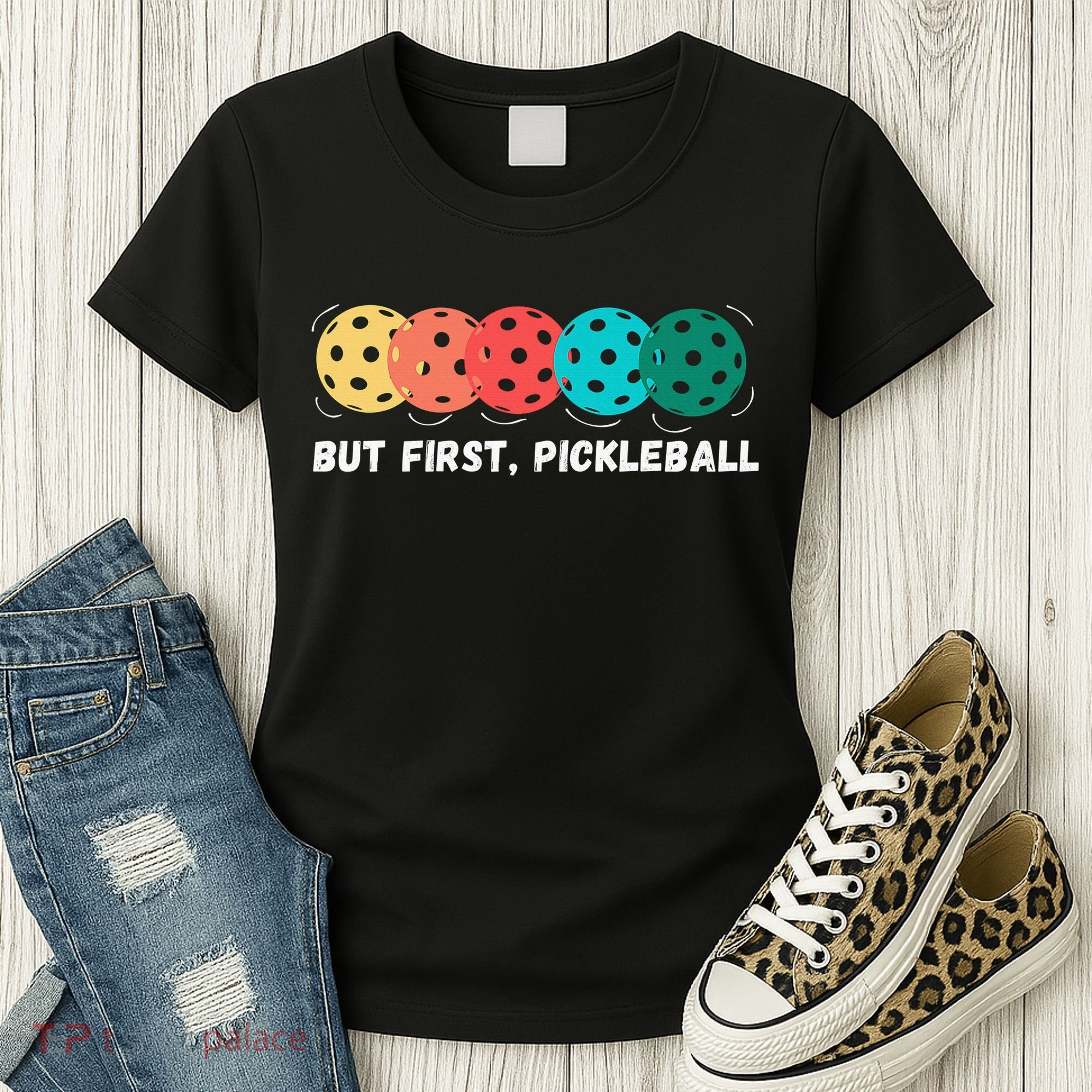 Just Dink It Funny Pickleball Pickle Ball Women's T-Shirt
