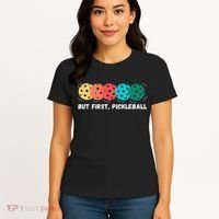 Just Dink It Funny Pickleball Pickle Ball Women's T-Shirt thumb 4
