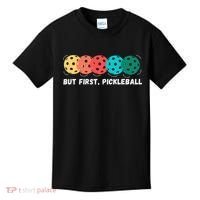 Just Dink It Funny Pickleball Pickle Ball Kids T-Shirt thumb 0