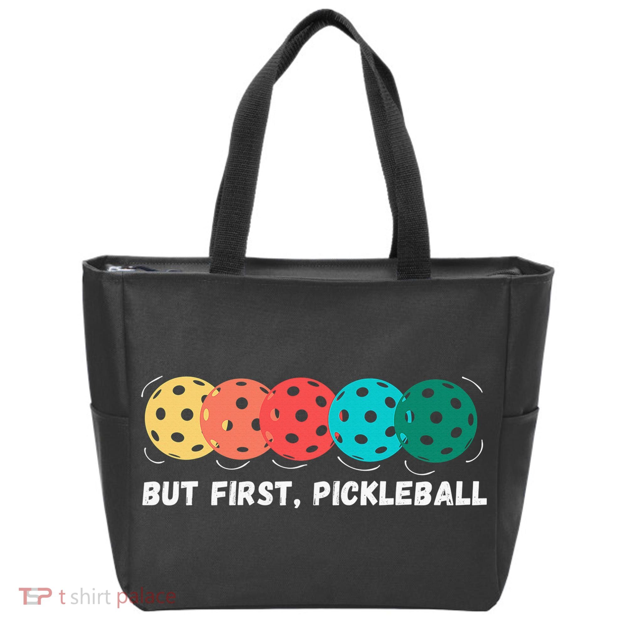 Just Dink It Funny Pickleball Pickle Ball Tote Bag