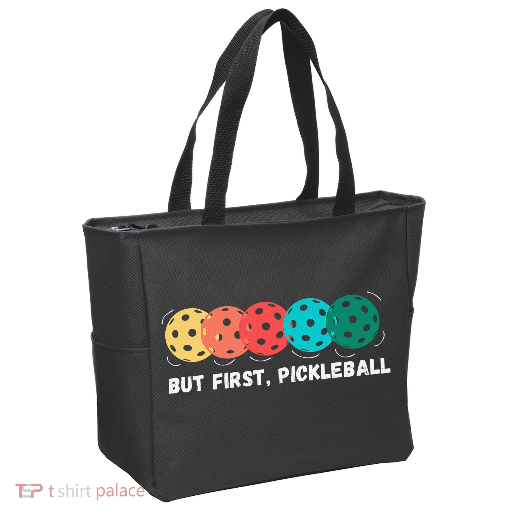Just Dink It Funny Pickleball Pickle Ball Tote Bag