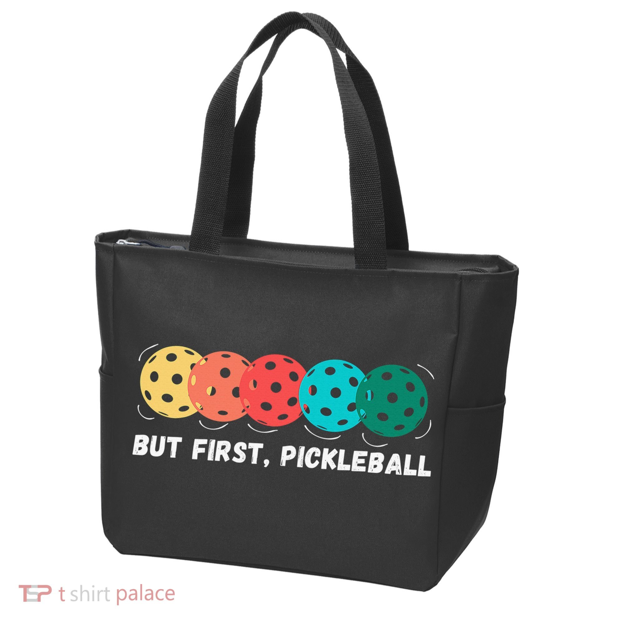 Just Dink It Funny Pickleball Pickle Ball Tote Bag