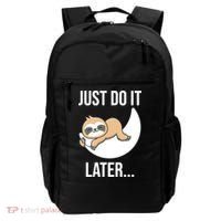 Just Do It Later Sloth Backpack thumb 0