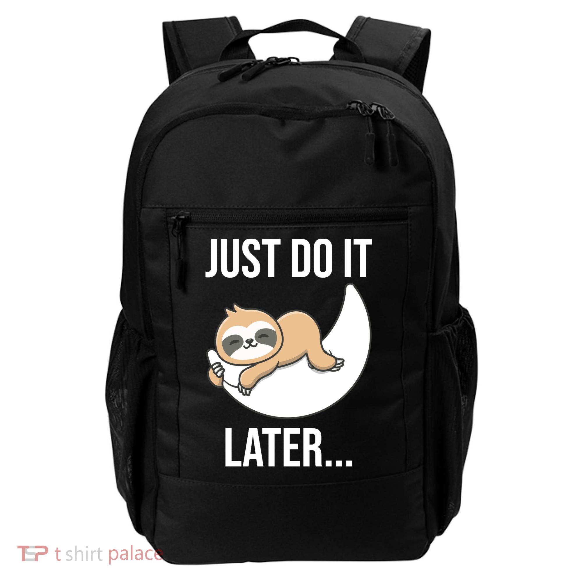 Just Do It Later Sloth Backpack
