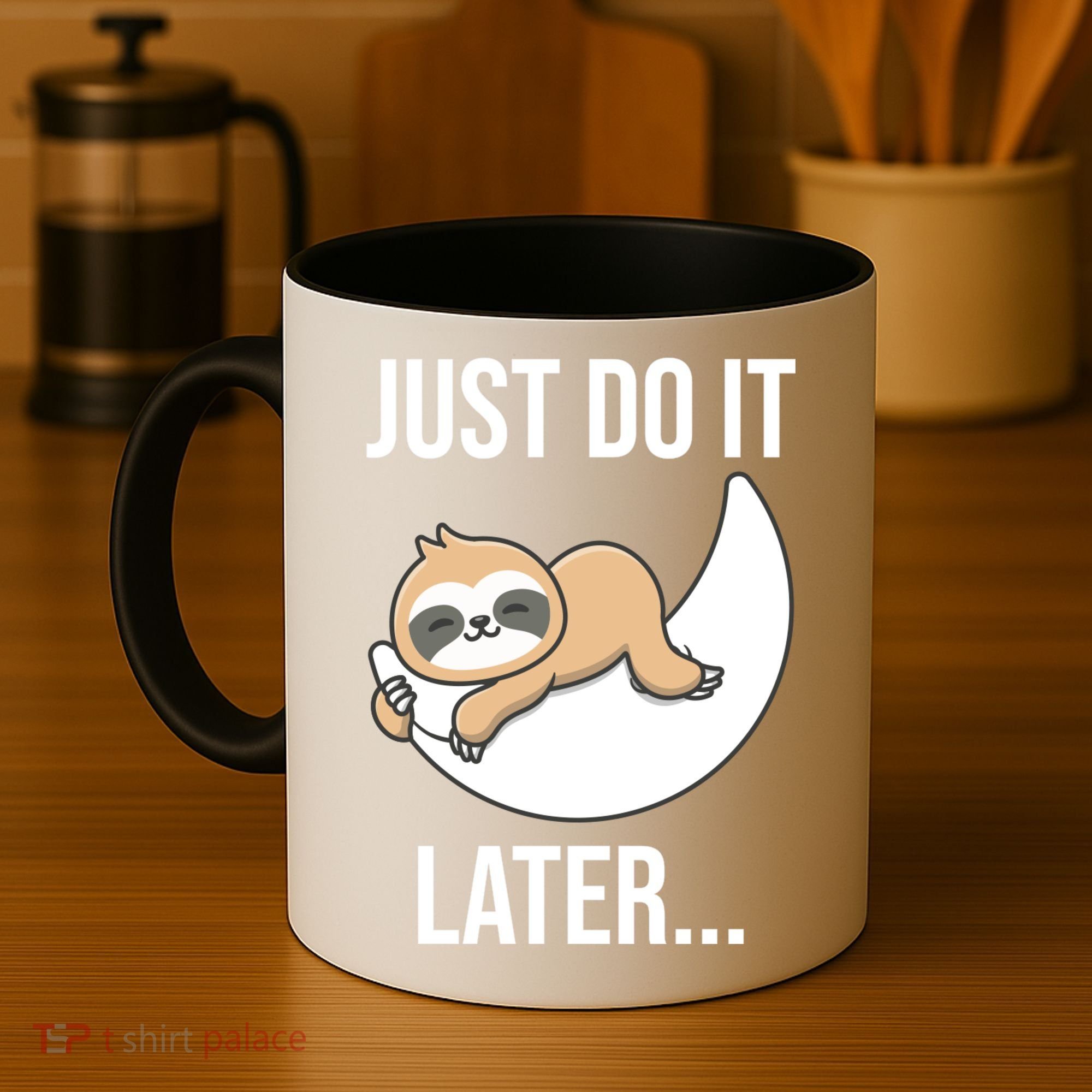 Just Do It Later Sloth Coffee Mug