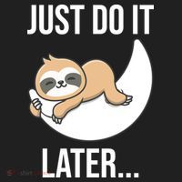 Just Do It Later Sloth Tumbler thumb 3