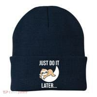 Just Do It Later Sloth Beanie thumb 0