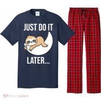 Just Do It Later Sloth Pajama Set thumb 0