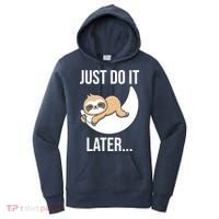 Just Do It Later Sloth Women's Hoodie thumb 0