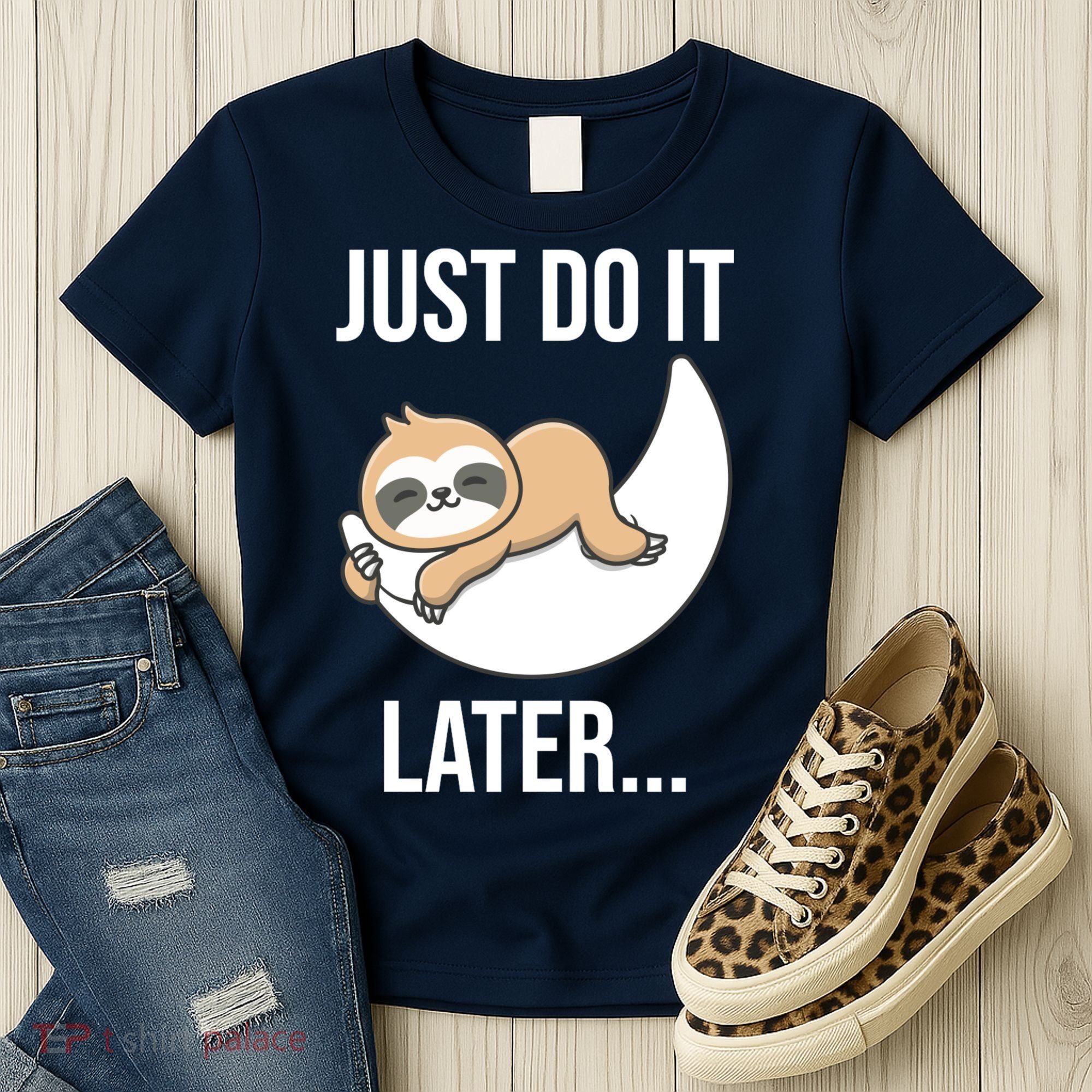 Just Do It Later Sloth Women's T-Shirt