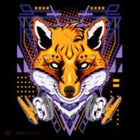 Japanese Digital Kitune Fox With Headphone Coffee Mug thumb 5