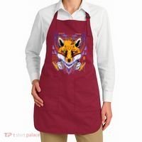 Japanese Digital Kitune Fox With Headphone Apron thumb 2