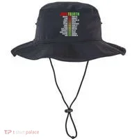 Juneteenth Dream Like Leaders Black Bucket Hat thumb 0