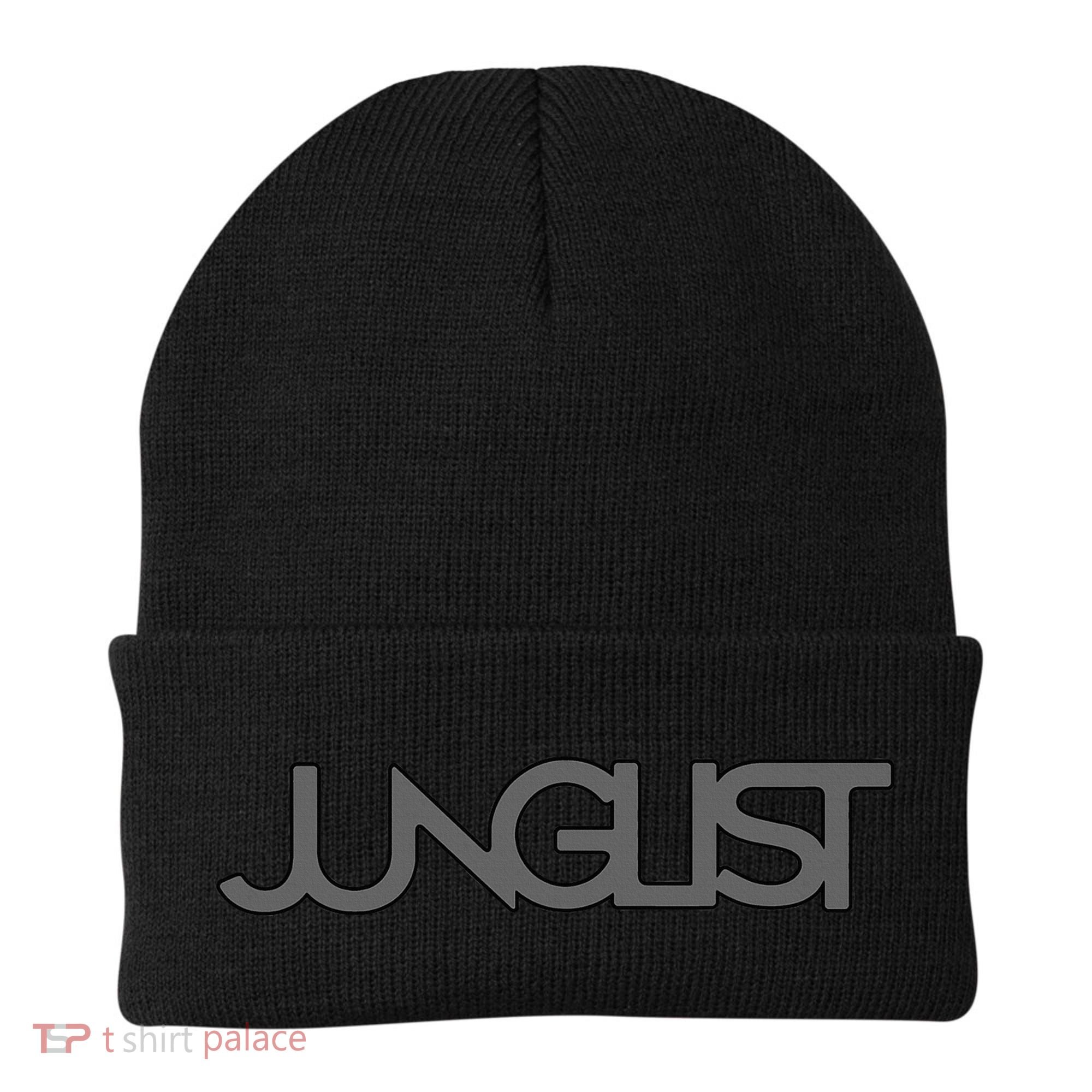 Junglist Dnb Minimalist Drum N Bass Raver Beanie