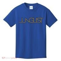 Junglist Dnb Minimalist Drum N Bass Raver Kids T-Shirt thumb 0
