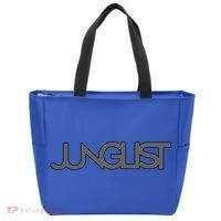 Junglist Dnb Minimalist Drum N Bass Raver Tote Bag thumb 0