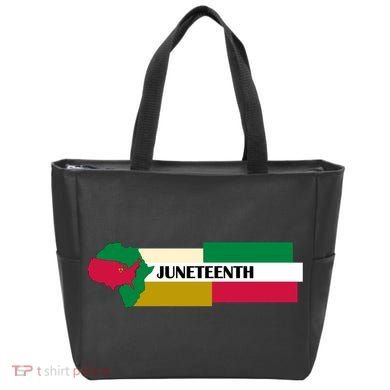 Juneteenth Day Map Tote Bag