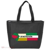 Juneteenth Day Map Tote Bag thumb 0