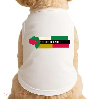 Juneteenth Day Map Doggie Tank