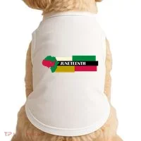 Juneteenth Day Map Doggie Tank thumb 0
